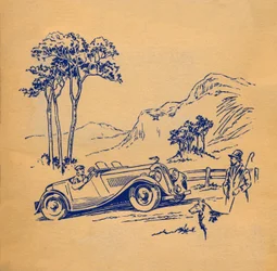 An Album of Motor Cars framsida, c1936