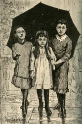 En aprildag, 1883.