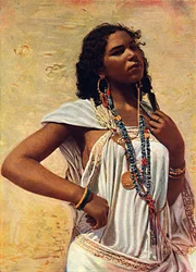 En arabisk kvinna, 1912