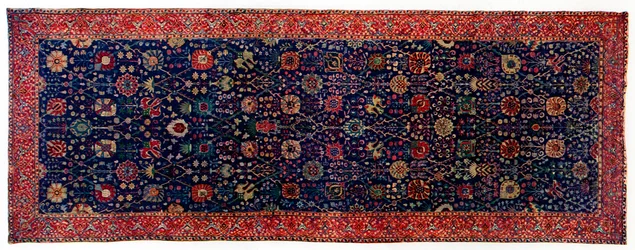 En Isphahan-matta från 1500-talet, 1910