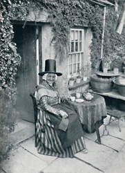 En gammal walesisk kvinna, 1912