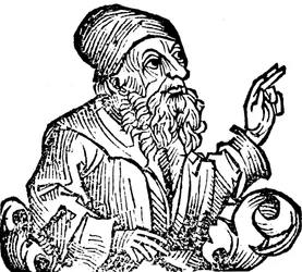 Anaxagoras c500-428 f.Kr., antik grekisk filosof, 1493