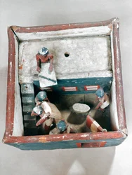 Forntida egyptisk gravmodell, 22-1800-talet f.Kr