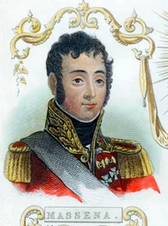 Andre Massena, fransk soldat, c1830