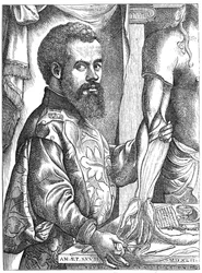 Andreas Vesalius, flamländsk anatom från 1500-talet