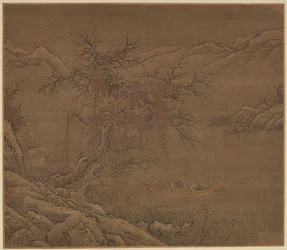 Närmar sig vinterstranden, Mingdynastin, 1368-1644.