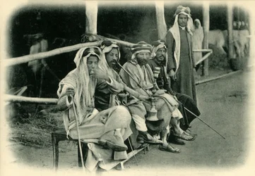 Arabhästhandlare.
