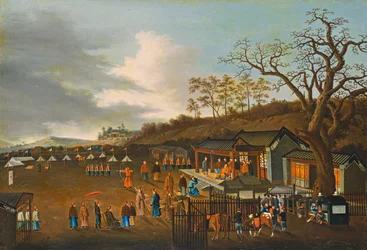 Bågskyttetävling, 1800-talet.