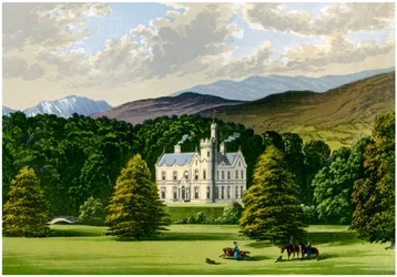 Ardtully, County Kerry, Irland, hem för familjen Orpen-Knight, c1880