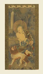 Arhat, japansk, sen Kamakura-period, 1300-talet, 1886