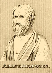 Aristofanes, c460-380 f.Kr., 1830.