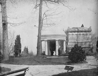 Arlingtonkyrkogården, Washington, D.C., cirka 1897