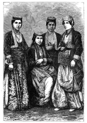Armeniska damer, c1890