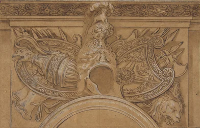 Vapentrofé, 1600-1800.