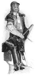Rustning som bars av James II vid Boyne, 1690 1894
