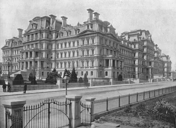 Army and Navy Building, Washington DC, USA, c1900.