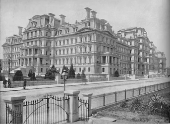 Army and Navy Building, Washington, D.C., c1897.