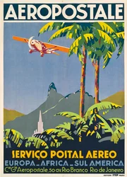 Aeropostale. Rio de Janeiro, ca 1928-1930.