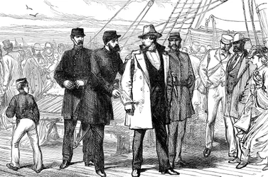 Arrestering av Charles OConnell, sent 1800-tal
