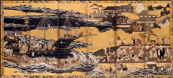 Sydbarbarernas ankomst, ca. 1600.