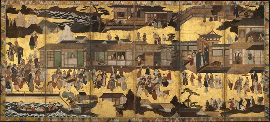 Sydbarbarernas ankomst, ca. 1600.