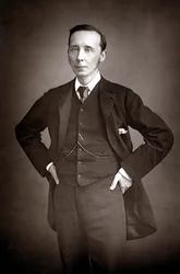 Arthur Herbert Dyke Acland, engelsk liberal politiker och utbildningsreformator, c1890