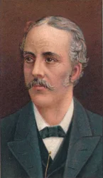 Arthur James Balfour 1848-1930, skotskfödd brittisk statsman och filosof, 1906