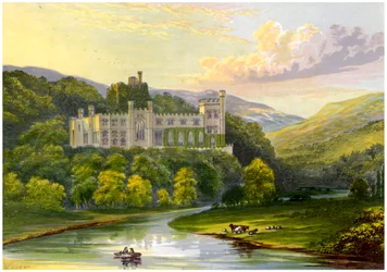 Arundel Castle, Sussex, hem för hertigen av Norfolk, c1880