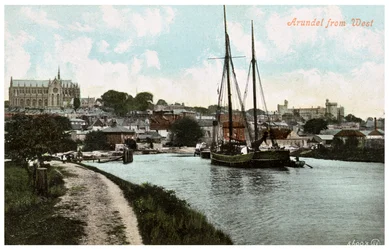 Arundel, Sussex, tidigt 1900-tal