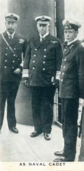 Som sjökadett, 1912 1937