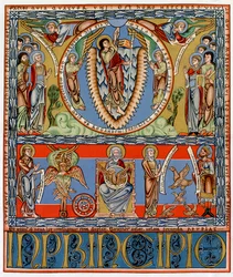 Himmelsfärd, c1155