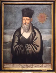 Asiatiska civilisationsmuseet. Kristendomen i Asien: Helig konst och visuell prakt. Porträtt av Matteo Ricci (en italiensk jesuit som tillbringade större delen av sitt liv med att föra Christiantly till Kina). Emmanuele Pereira (Du Wenhui