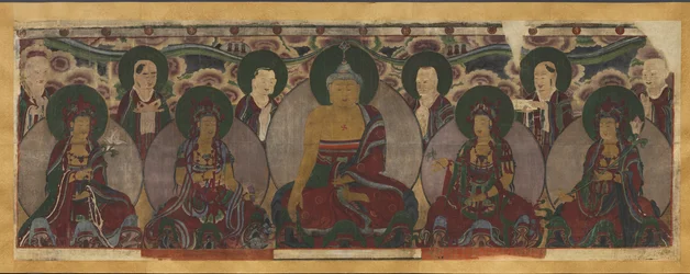 Församlingen av buddhistiska gudar, 1846.