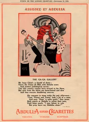 Assisterad av Abdulla - The Ga-Ga Gallery, 1934