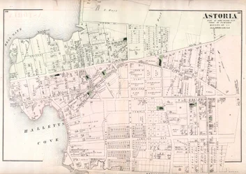 Astoria, en del av Long Island City, staden Newtown, Queens, Co. L.I