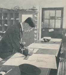 Vid Royal Naval College, Dartmouth, 1936