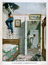 Fräcka inbrottstjuvar, 1901