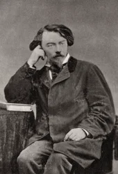 Auguste Villiers de lIsle-Adam, fransk symbolistisk författare, 1882