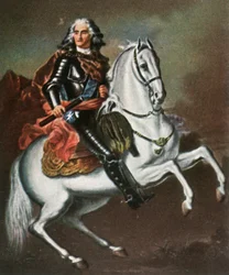 Augustus II den Starke, 1718, 1936.