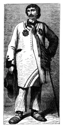 Österrikisk bonde, c1890