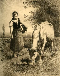 På fälten, 1903.