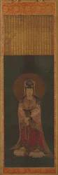 Avalokiteshvara Kannon, sent 1800-tal till tidigt 1900-tal.