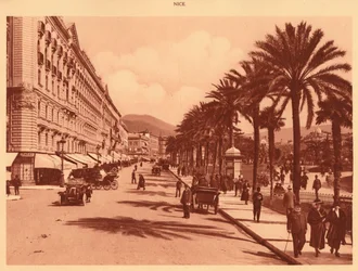 Avenue of Verdun, Nice, 1930.