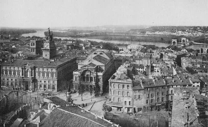 Avignon - Allmän vy tagen från St. Laurent Tower, c1925