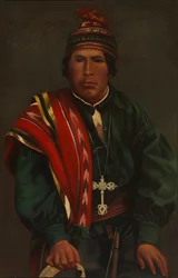 Aymara doktor, ca. 1890-1892.