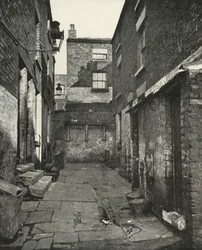 Back-to-Back-hus i norra England, 1938