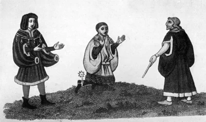Väskammar, 1400-talet, 1910