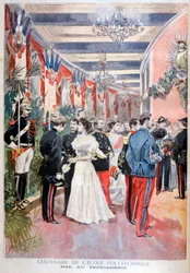 Bal som firar ett århundrade av yrkeshögskolan, Trocadero, Paris, 1894