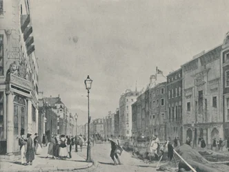Ballonger över Piccadilly, 1842, 1920