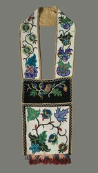 Bandolier axelväska, 1880-tal.